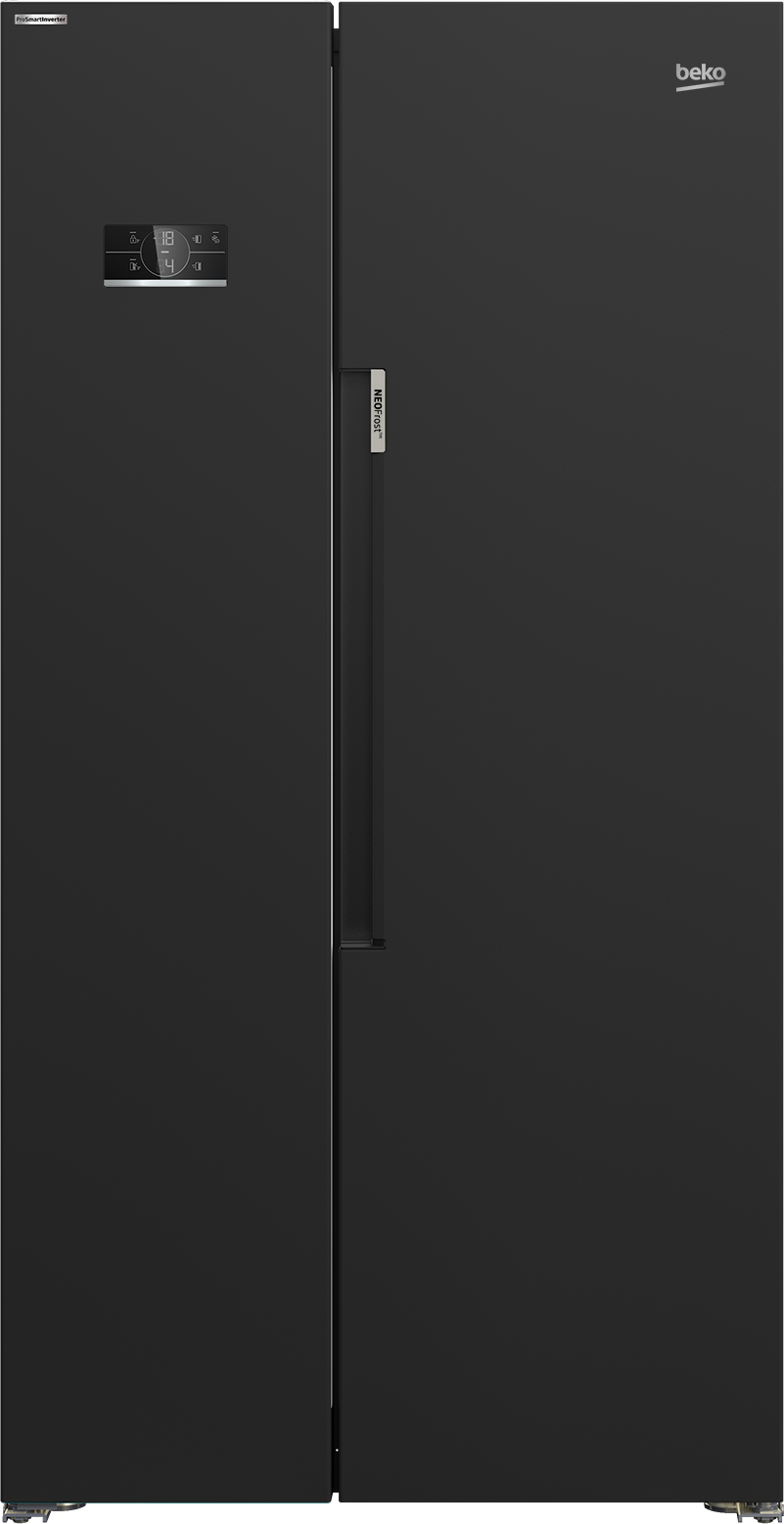 Beko ASL1342B Freestanding American Style Fridge Freezer with NeoFrost™