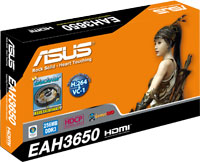 ASUS EAH3650/HTDI/256M graphics card GDDR3 – image 2