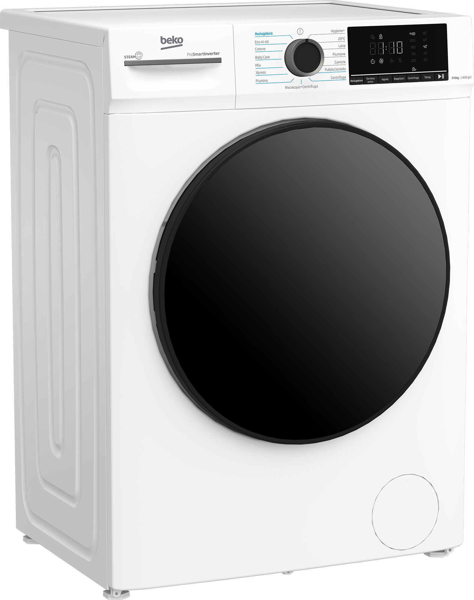 Beko BMDSC7545B washer dryer Freestanding Front-load White – image 2