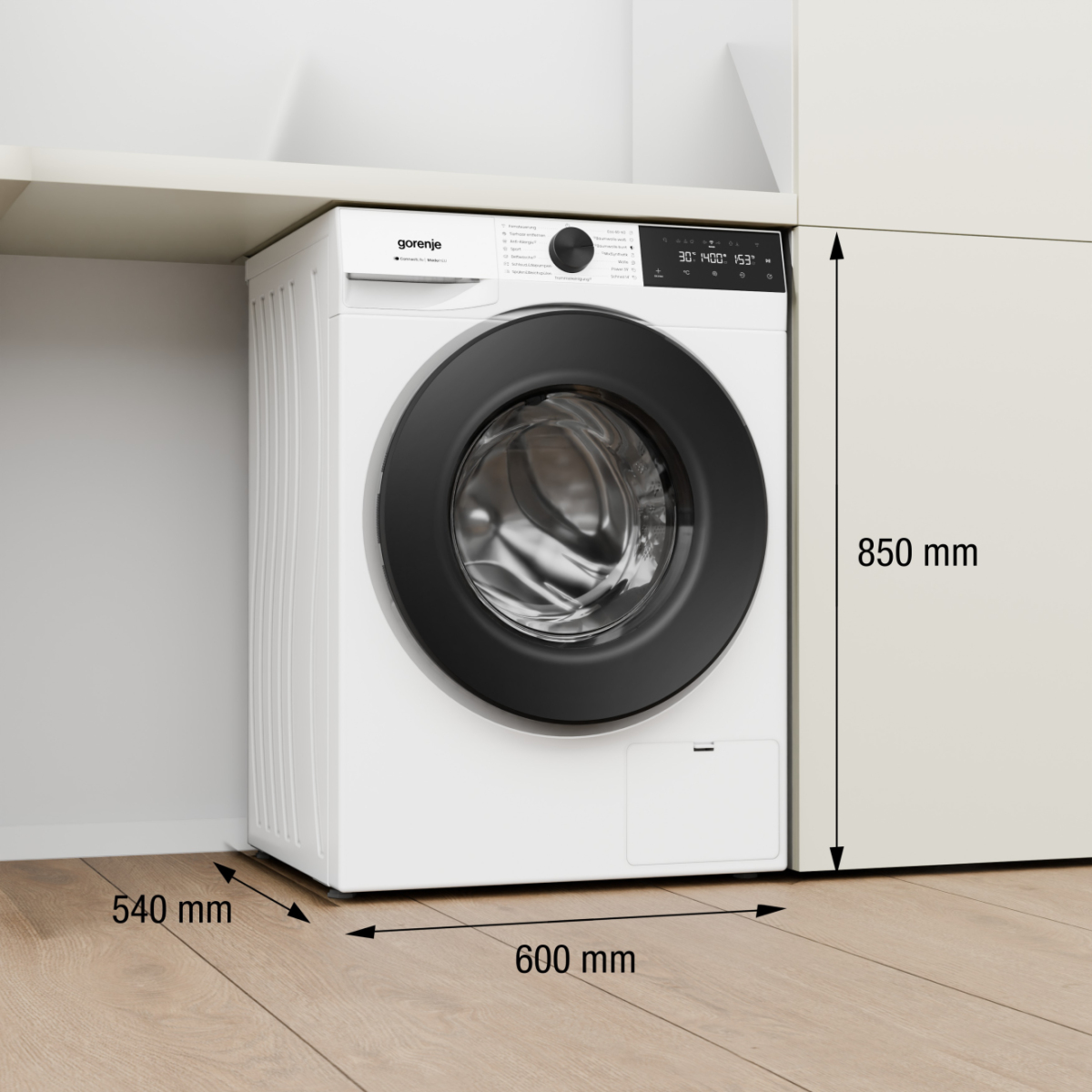 Gorenje WGAM494A washing machine Front-load – image 2