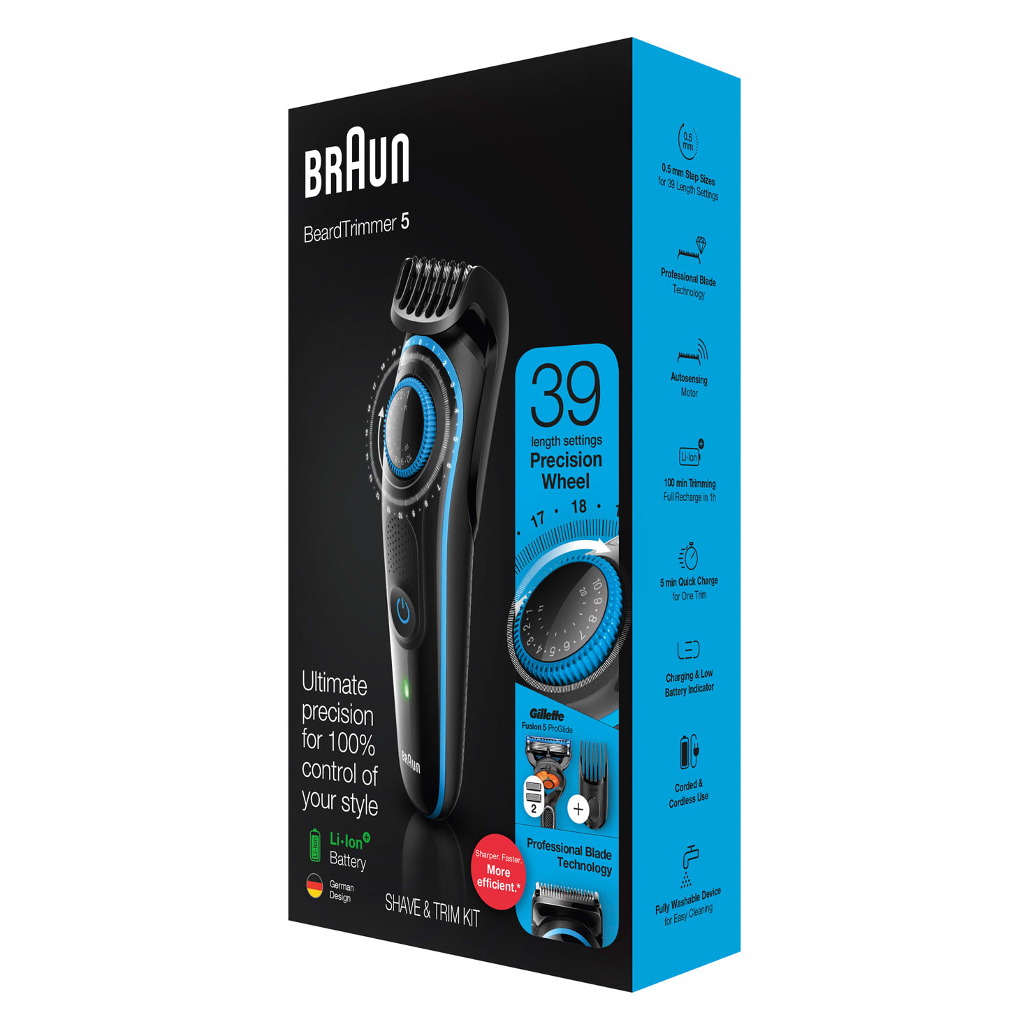 Braun BeardTrimmer BT5240 beard trimmer Battery 39