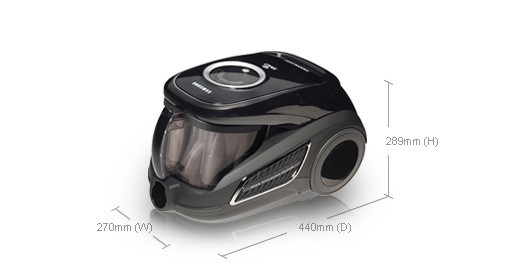 Samsung SC9540 1.5 L Cylinder vacuum Dry 1800 W Bagless – image 2