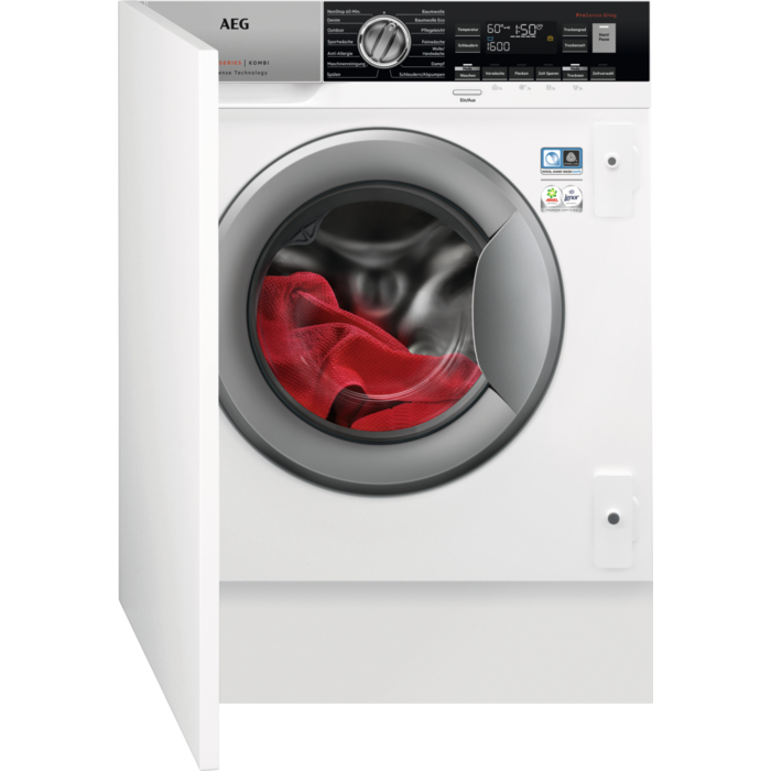 AEG L7WEI7680 washer dryer Built-in Front-load White – image 1