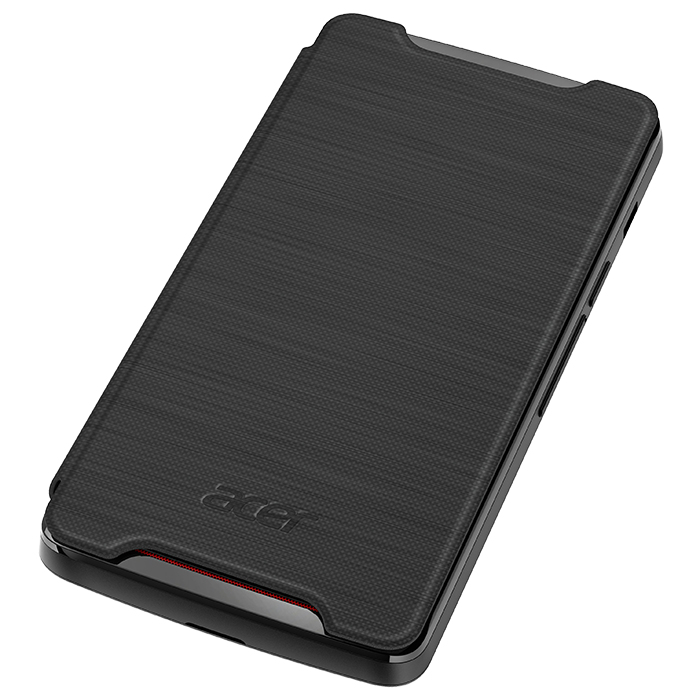 Acer Liquid Z200 Flip Cover Black – image 4