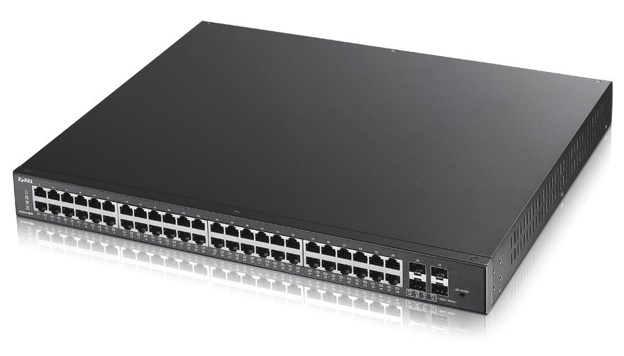 Zyxel GS1910-48HP Managed L2 Gigabit Ethernet (10/100/1000) Power over Ethernet (PoE) Black