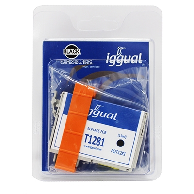 iggual PSIT1281 ink cartridge Black
