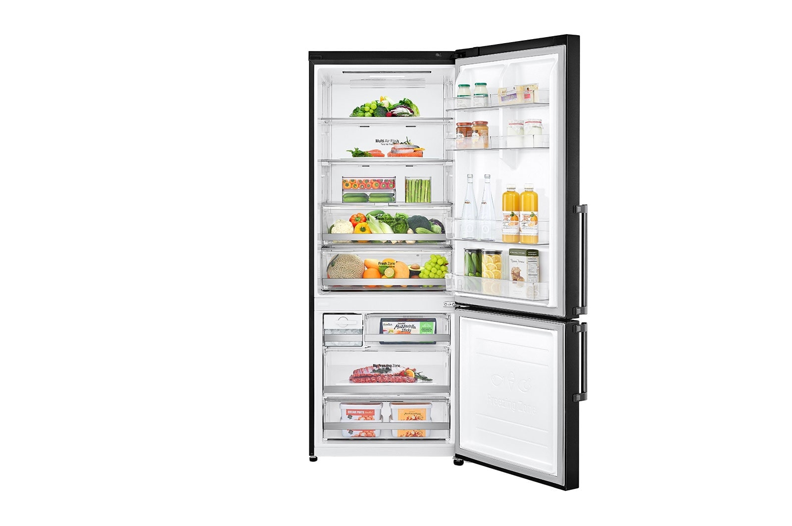 LG GBB569MCAMB fridge-freezer Freestanding – image 2