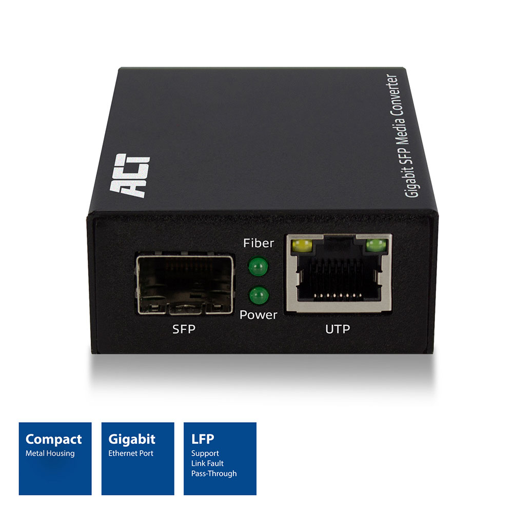 ACT AC4450 Gigabit SFP Media Converter – image 2