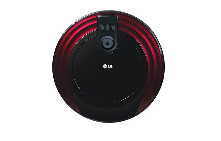 LG VR1320B robot vacuum Black, Red – image 3