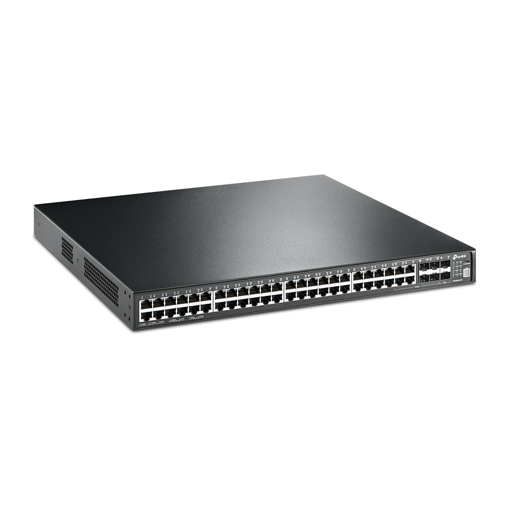 TP-Link JetStream 52-Port Gigabit Stackable L3 Managed Network Switch – image 2