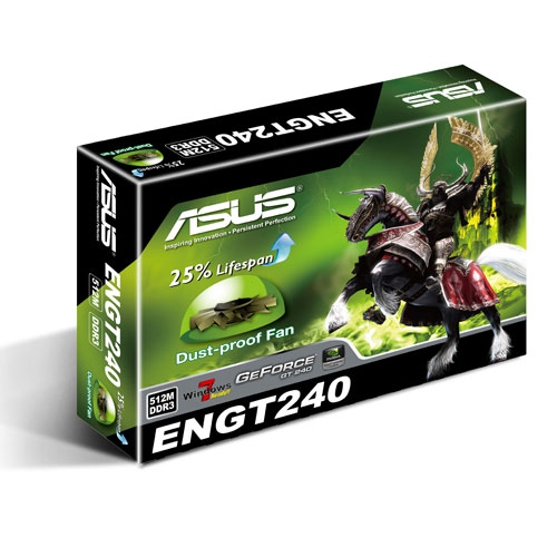 ASUS 90-C1CNRA-J0UAN0YZ graphics card NVIDIA GeForce GT 240 GDDR3 – image 3