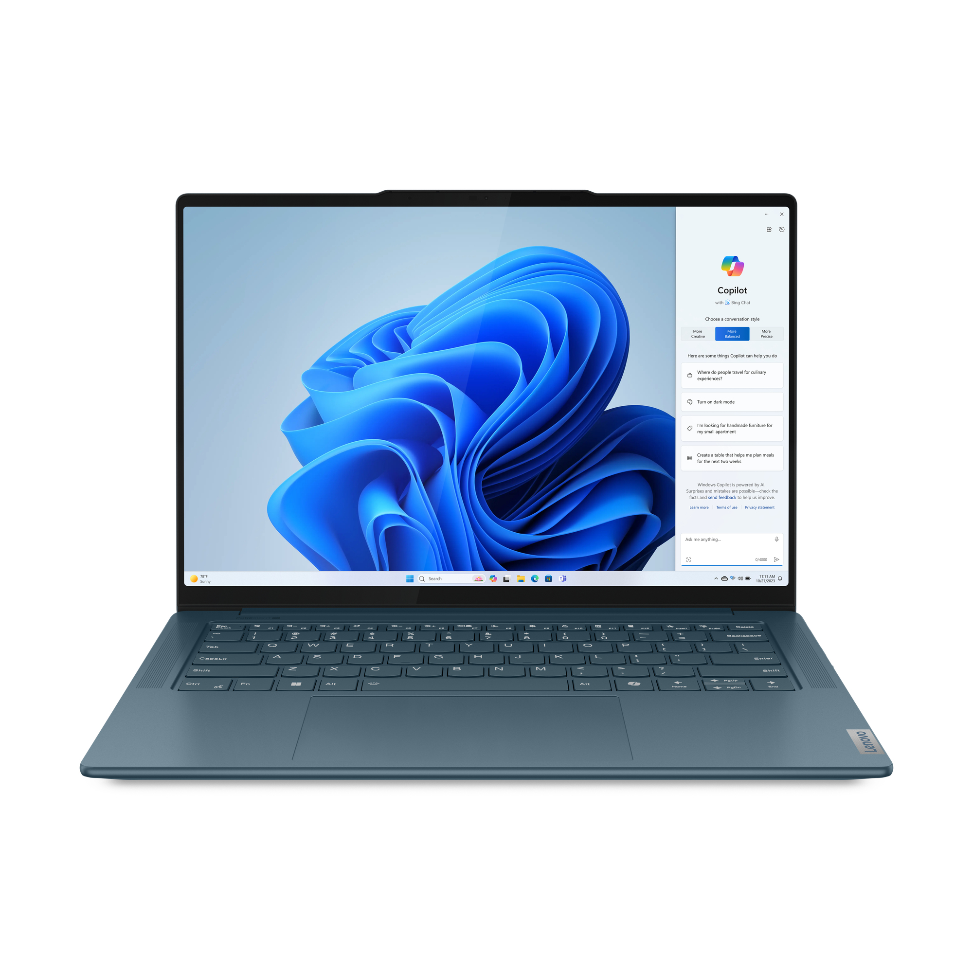 Lenovo Yoga Pro 7 14AHP9 AMD Ryzen 7 8845HS Computer portatile 368 cm 14.5 16 GB LPDDR5x-SDRAM 512 GB SSD Wi-Fi 6E 802.11ax Win