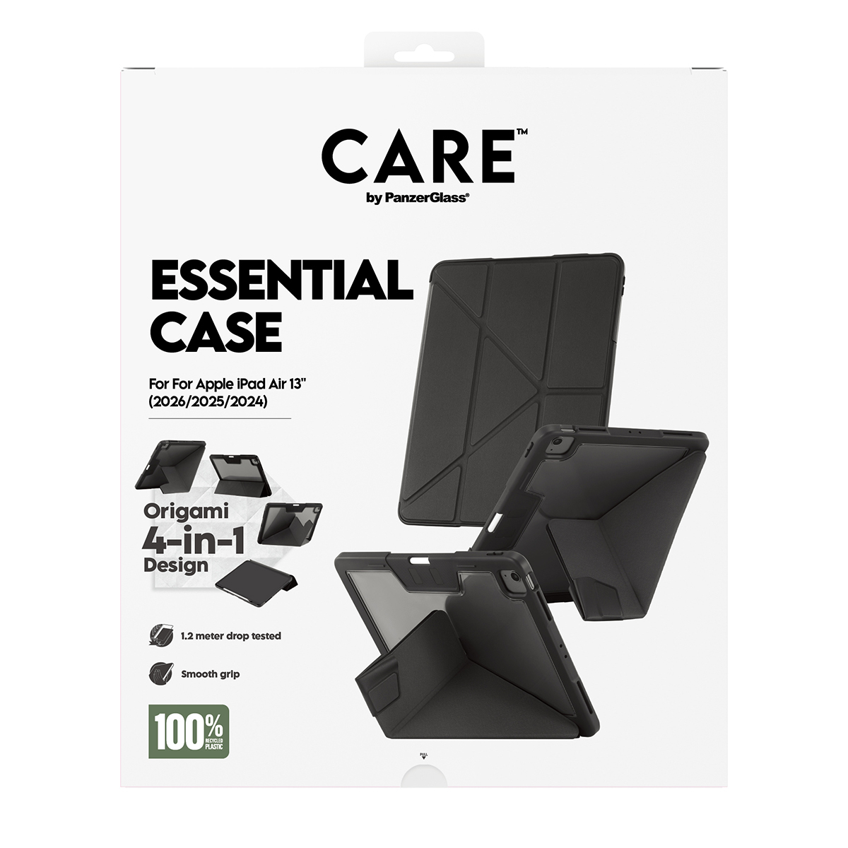 PanzerGlass CARE™ by PanzerGlass®™ by PanzerGlass Essential Case Black iPad Air 13" (2024-2026) – image 3