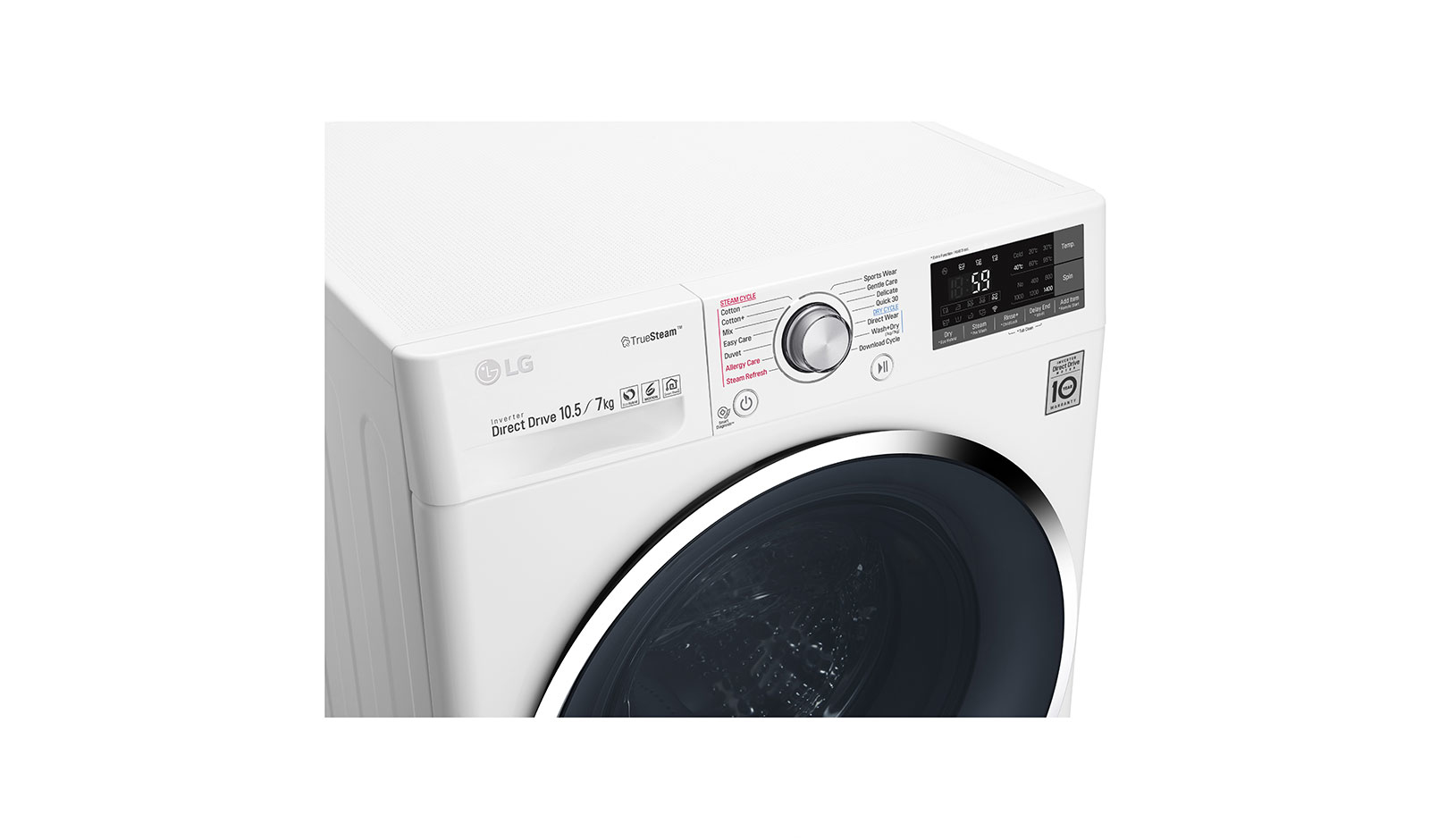LG F4J8JHP2W washing machine Front-load – image 8