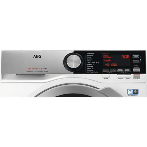 AEG L8WEC166XC washer dryer Freestanding Front-load White – image 7