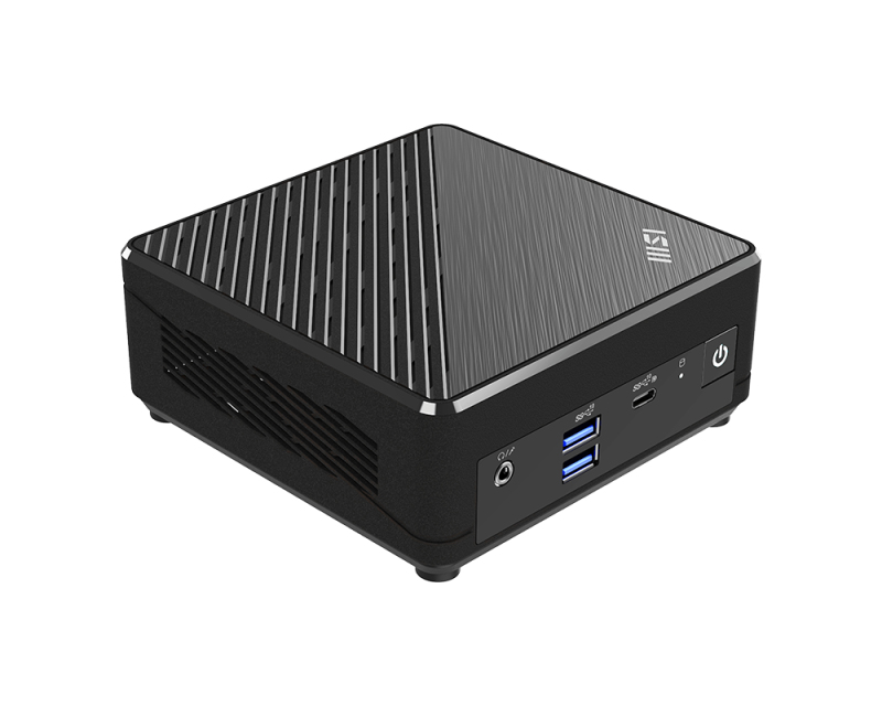 MSI Cubi ADL-019BUS Intel Pentium N N200 DDR4-SDRAM HDD+SSD Mini PC Workstation Black image 5