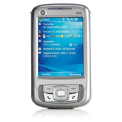 HP iPAQ rw6815 Personal Messenger 64 M 2.7" TFT W Mobile™ 5.0 Professional