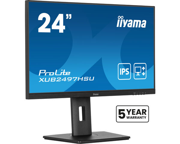 iiyama ProLite XUB2497HSU-B1 computer monitor 61 cm (24″) 1920 x 1080 pixels Full HD LED Black image 12