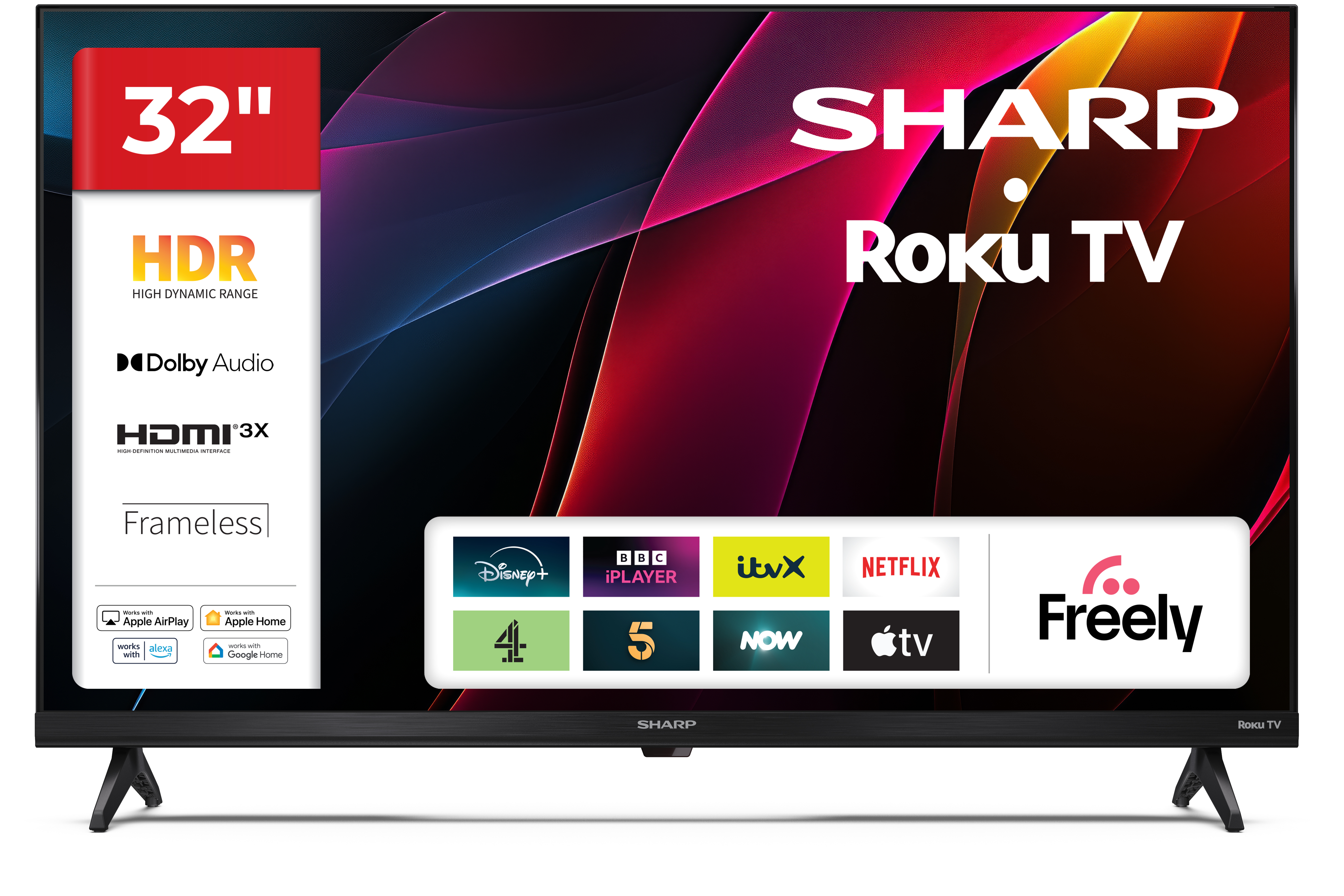 Sharp HD2225K 32" — vue 1 sur 8