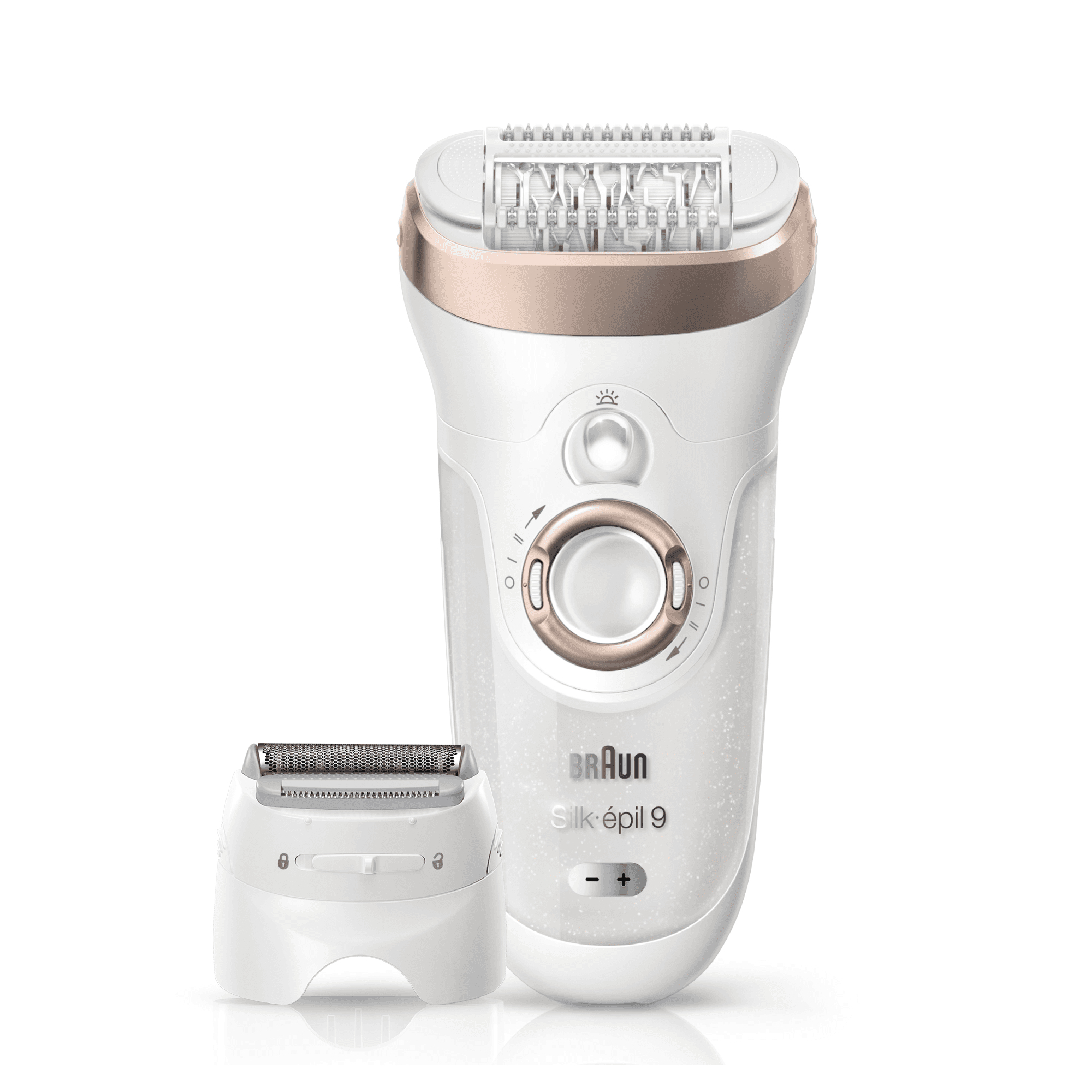 Braun Silk-épil 9 81632070 epilator 40 tweezers Bronze, White