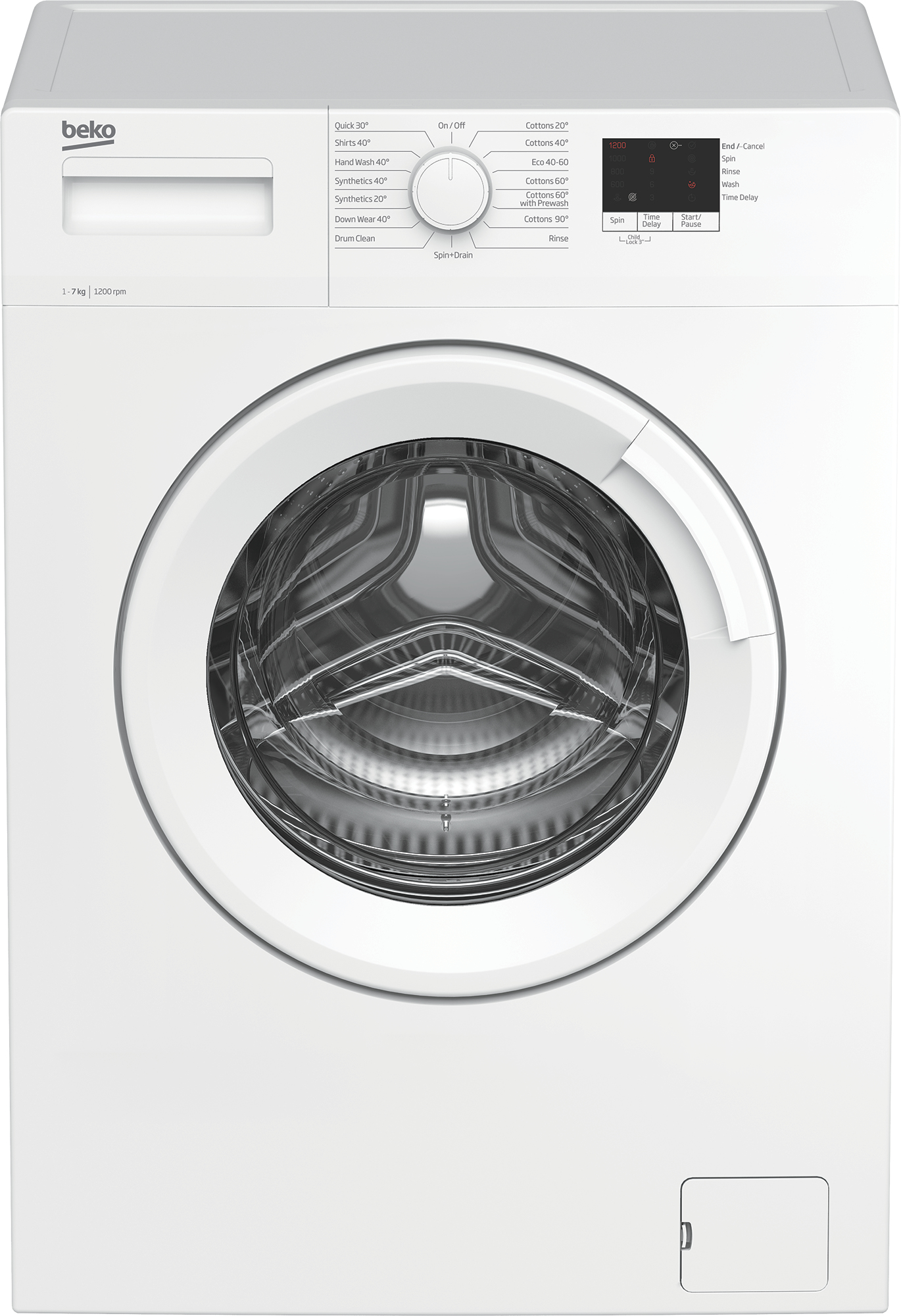 Beko WTK72012W washing machine Front-load – image 2