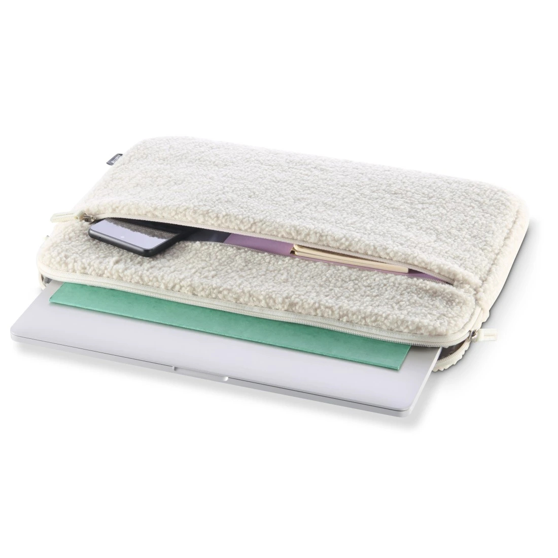 Hama Cozy 39.6 cm (15.6") Sleeve case Beige – image 4