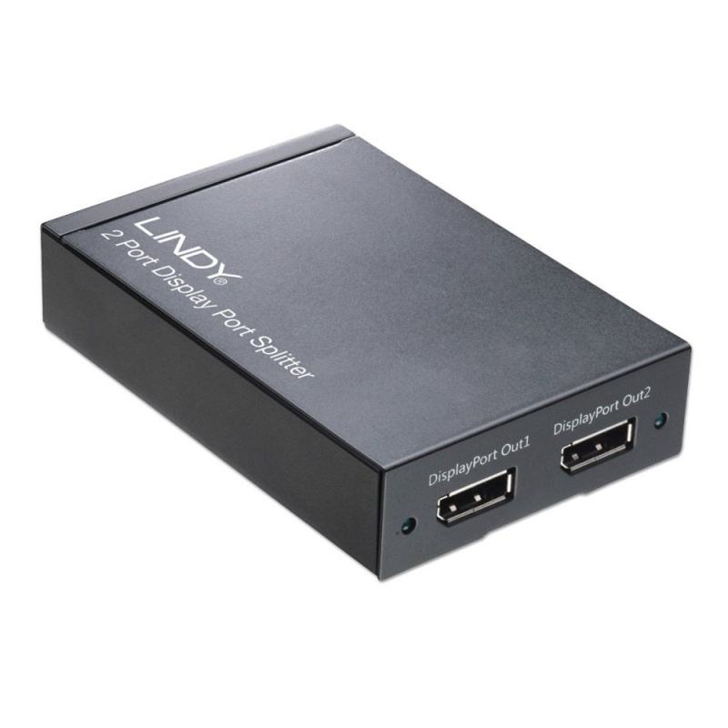 Lindy 38402 video splitter DisplayPort 2x DisplayPort