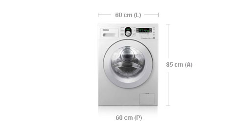 Samsung WF0802LWW washing machine Front-load – image 3