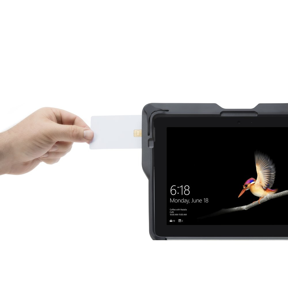 Kensington BlackBelt™ Rugged Case with Integrated Smart Card Reader (CAC) Reader for Surface™ Go – image 6