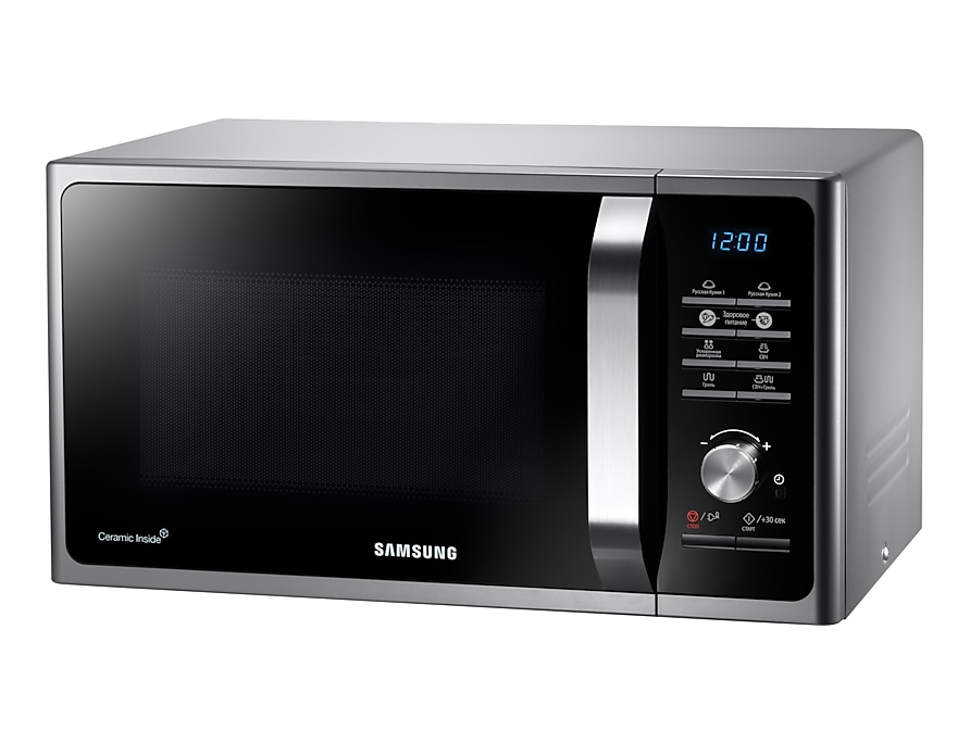 Samsung F300G Silver Solo microwave Countertop – image 3