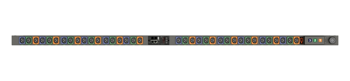 Vertiv Geist MNS3EGB0-36L133-2TL56A0A10-S-A power distribution unit (PDU) 36 AC outlet(s) 0U Black