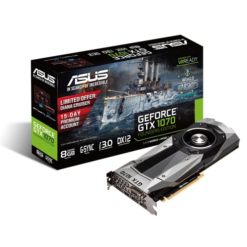 ASUS GeForce GTX 1070 Founders Edition – image 1