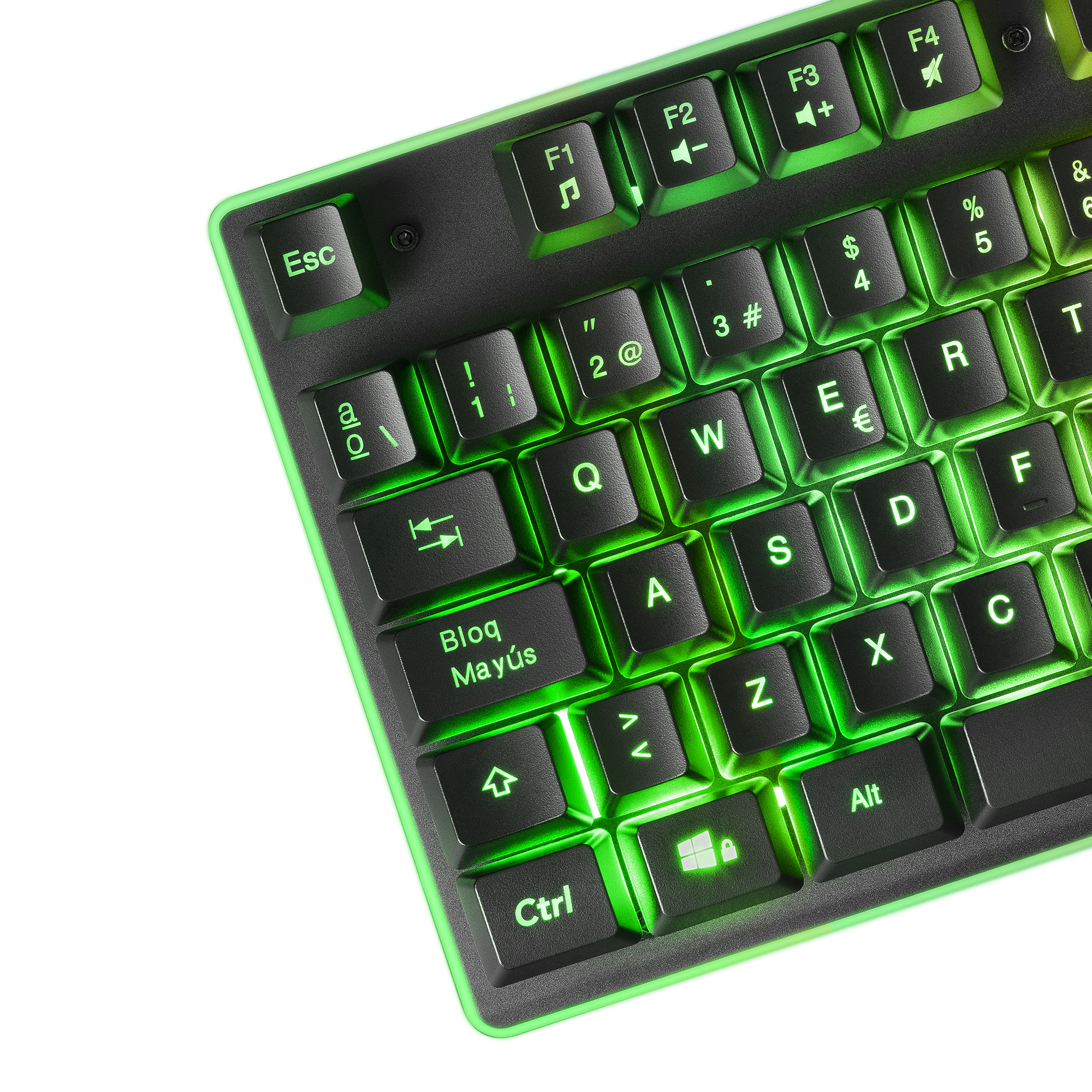 Mars Gaming MCPXBPT Combo Keyboard H-Mech FRGB Ultralight Mouse 10000DPI and XXL Mousepad Black Portuguese Language – image 6