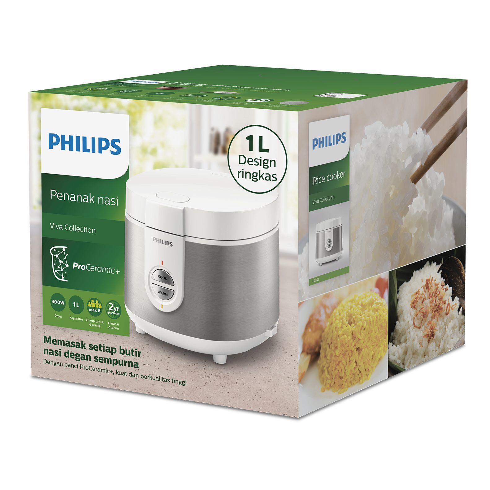 Philips Viva Collection HD3126/33 rice cooker – image 3