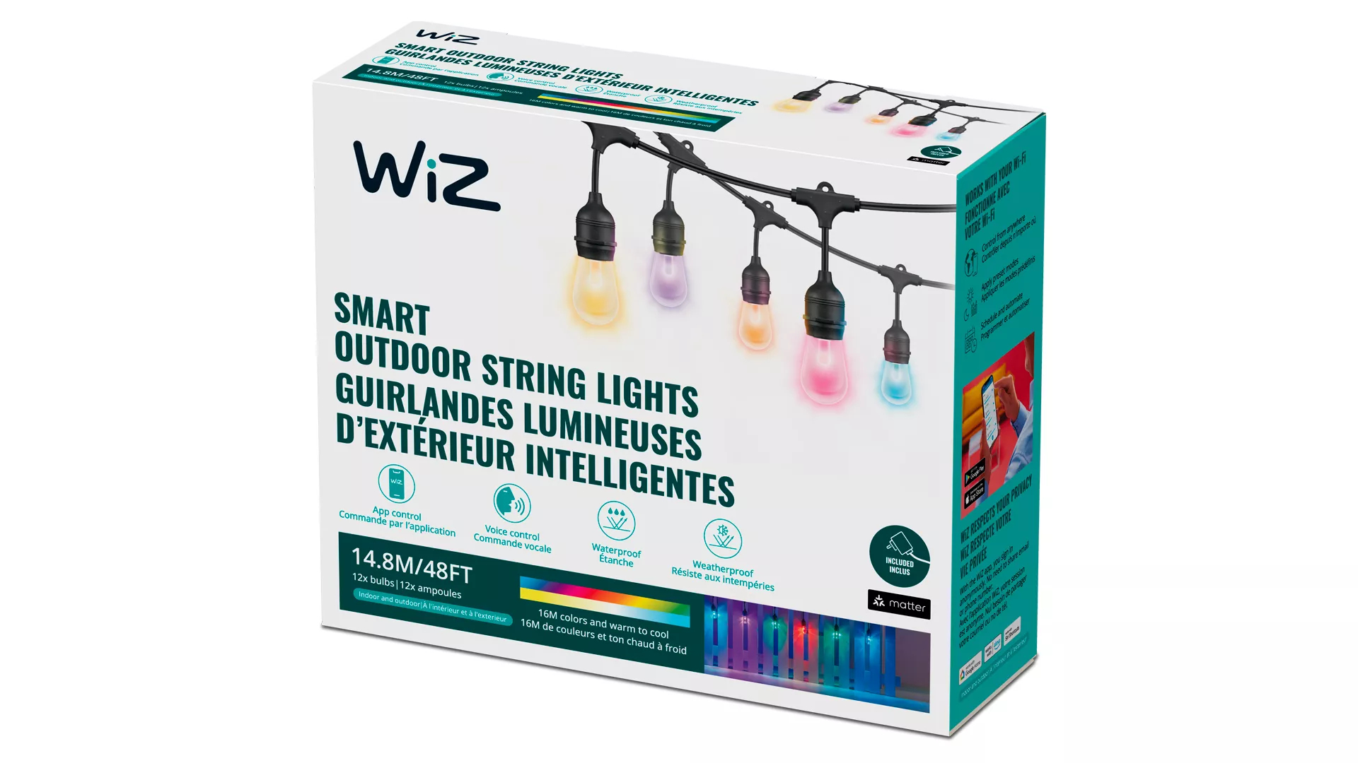 WiZ 046677604363 smart lighting Smart strip light Wi-Fi/Bluetooth – image 3