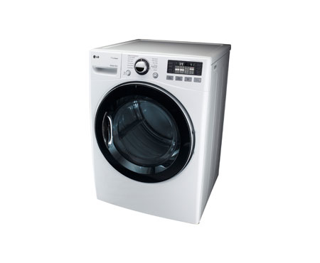 LG DLGX3471W tumble dryer Freestanding Front-load White – image 4