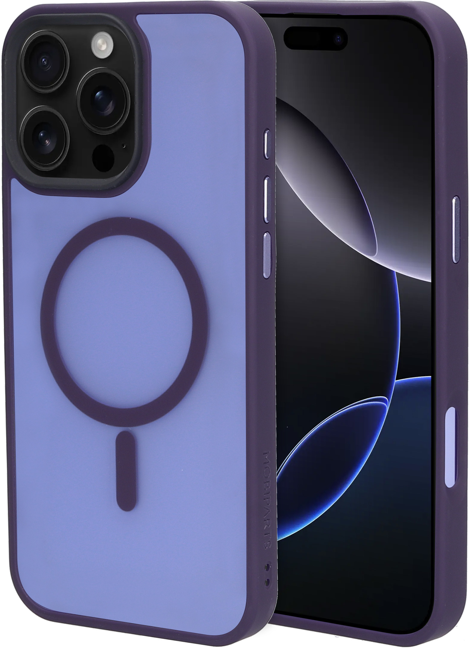 Mobiparts Hardcover Apple iPhone 16 Pro Max Satin Purple (Magsafe Compatible)