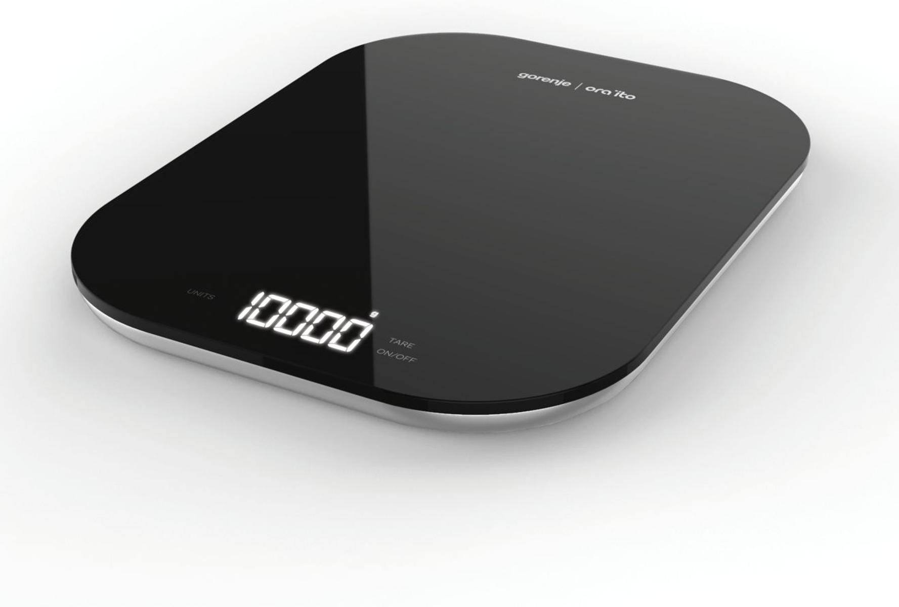 Gorenje KT10ORAB Black Countertop Rectangle Electronic kitchen scale – image 6