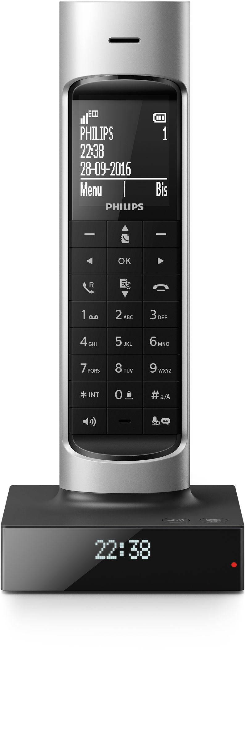 Philips M7751SB/FR telephone DECT telephone Caller ID Black