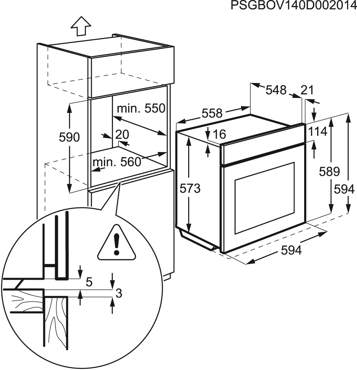 Electrolux EOC5640GOK oven – image 2