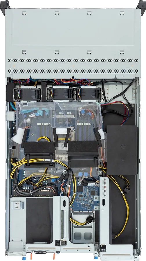 GIGABYTE R243-EG0-AAF1 Socket SP6 Rack (2U) Black, Steel – image 3