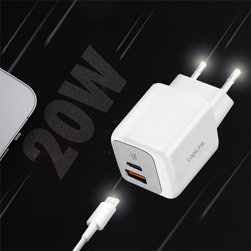 LogiLink PA0320SB mobile device charger Universal White AC Fast charging Indoor – image 6