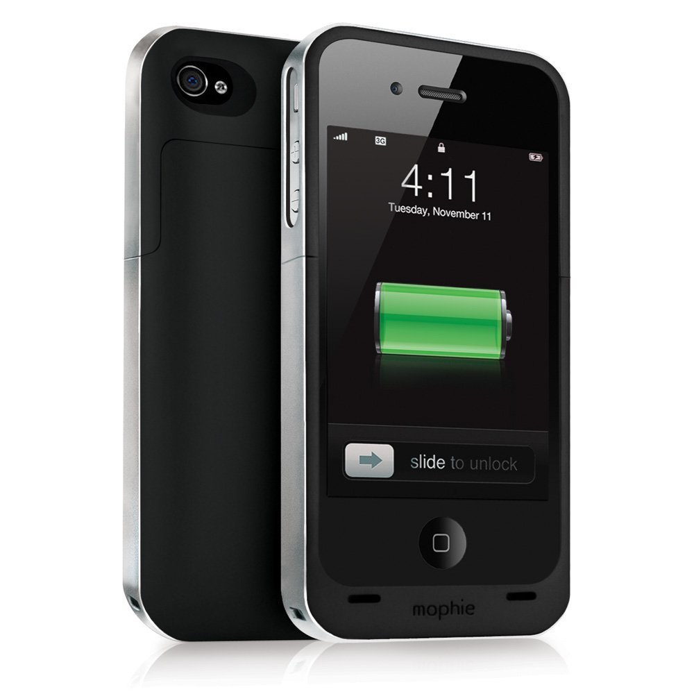 mophie 2965-5PR mobile phone case Cover Black, Silver