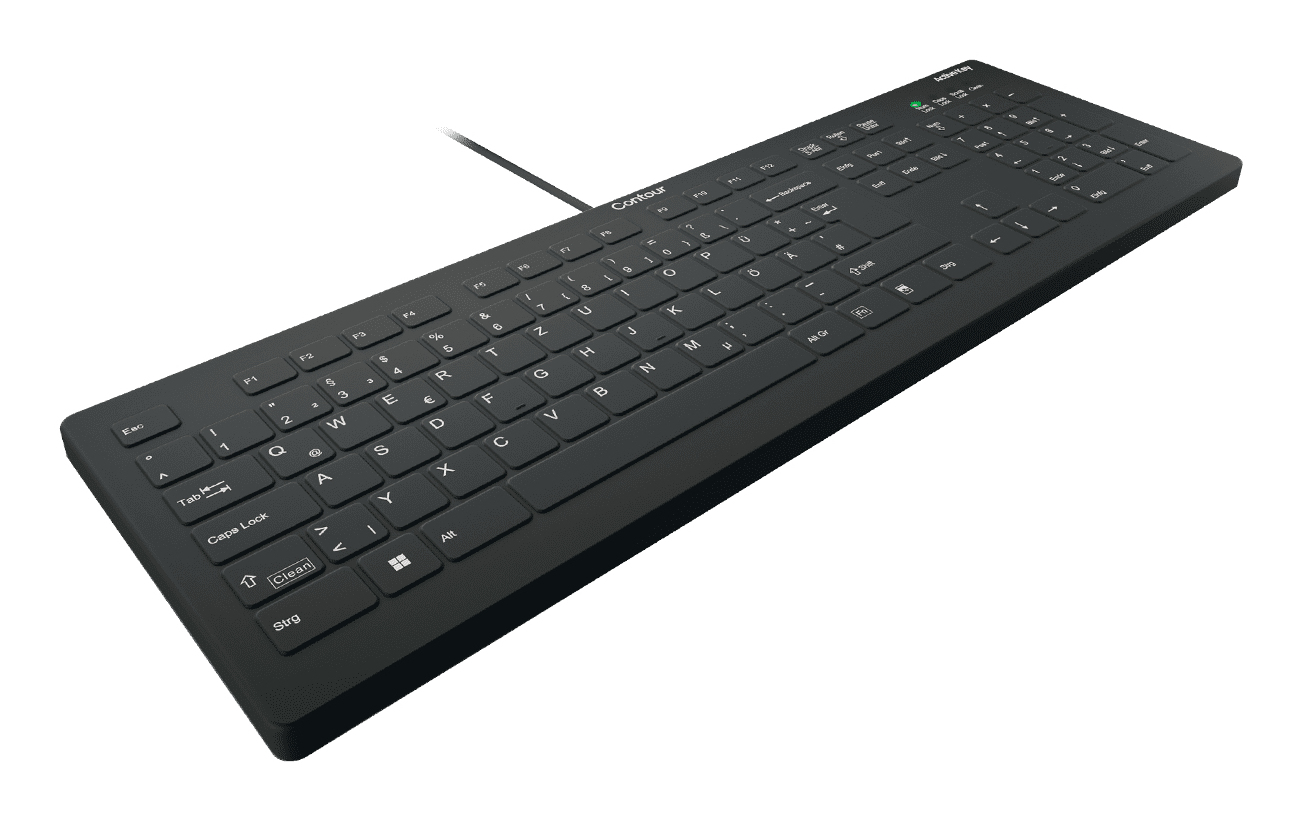 Contour Design Active Key AK-C8112-U1-B keyboard Medical USB Belgian White – image 2