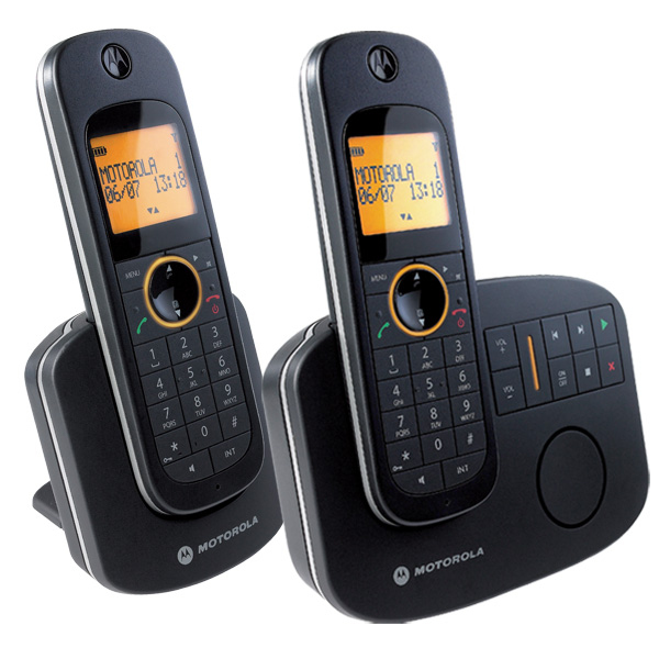 Motorola D1012 DECT telephone Caller ID Black