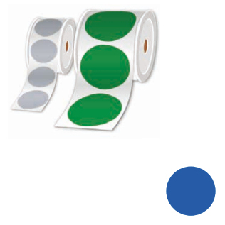 Brother LTZ15100FPEL self-adhesive label Circle Blue