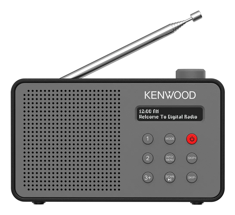 Kenwood CR-M25DAB-H radio Portable Digital Grey – image 3