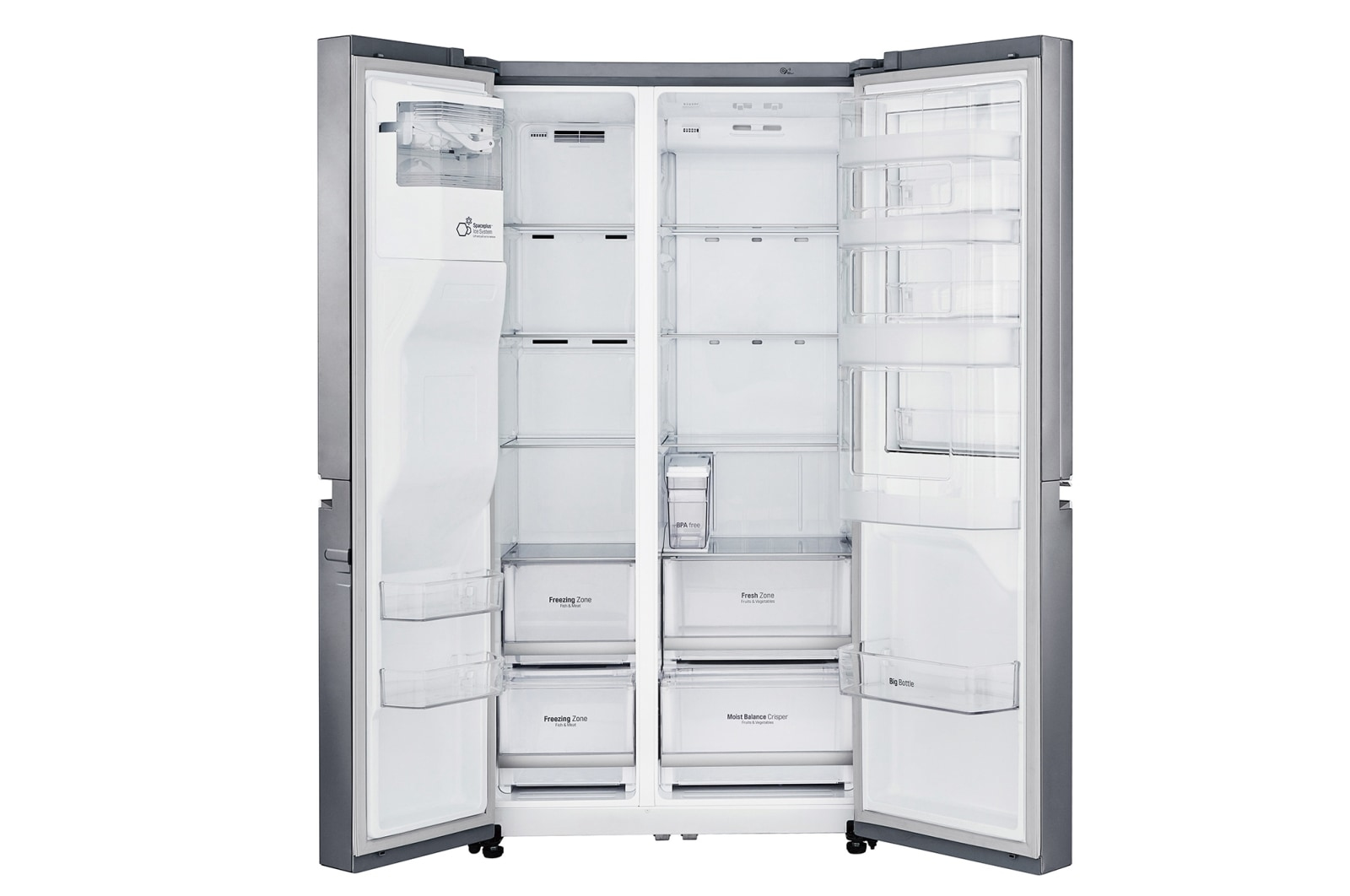 LG GSJ761PZXV side-by-side refrigerator Freestanding – image 7