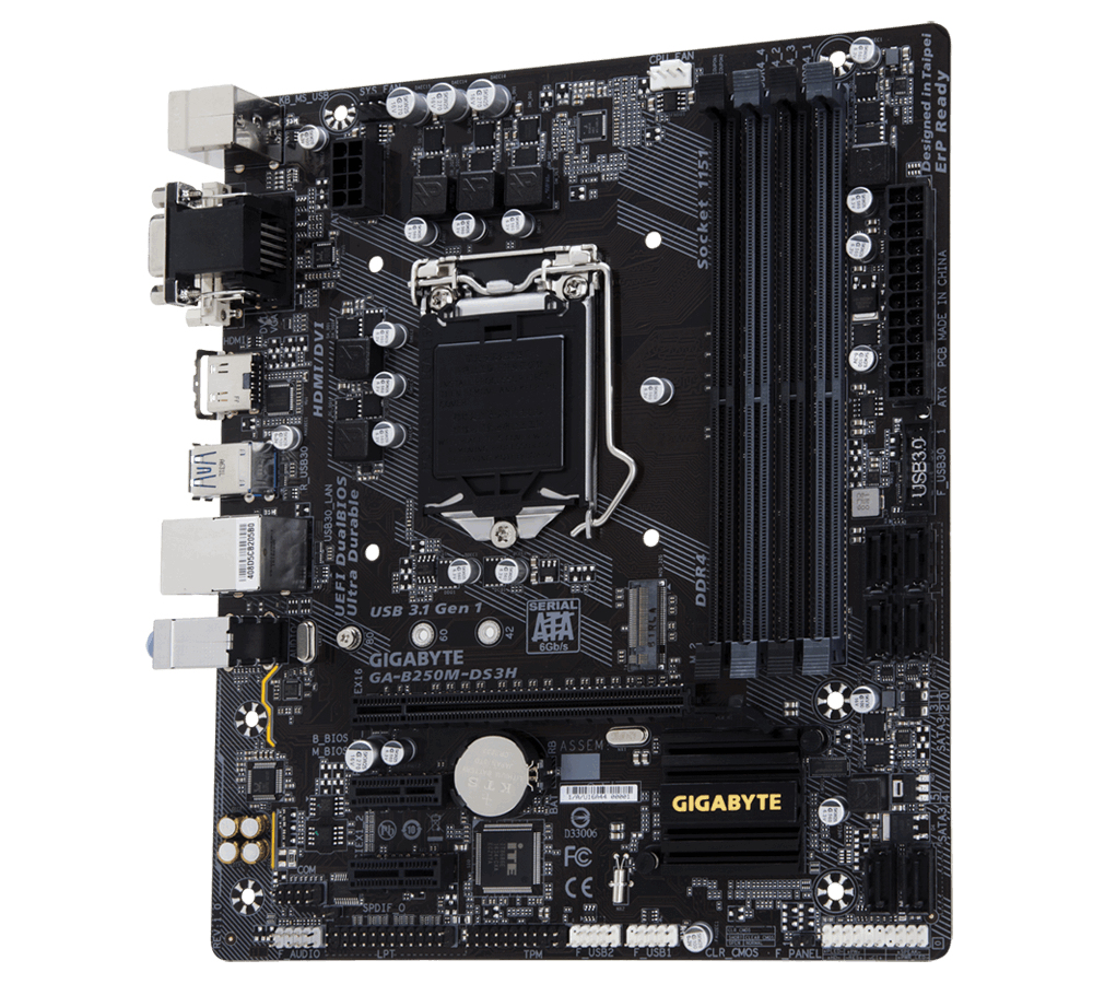 GIGABYTE GA-B250M-DS3H Bulk