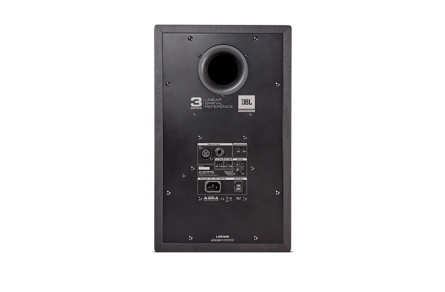 JBL 3 Series LSR308 Black Wired – image 2